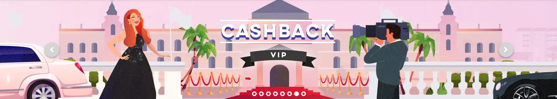 cashback VIP LEAGUE OF SLOTS CASINO