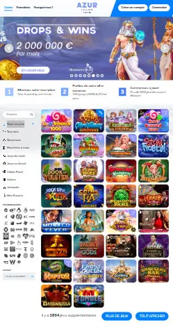 la aplicación e interfaz LEAGUE OF SLOTS CASINO