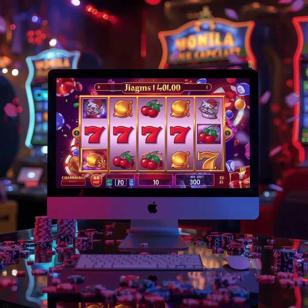 tragamonedas en la pantalla LEAGUE OF SLOTS CASINO
